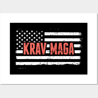 American Flag | Krav Maga Martial Arts Posters and Art